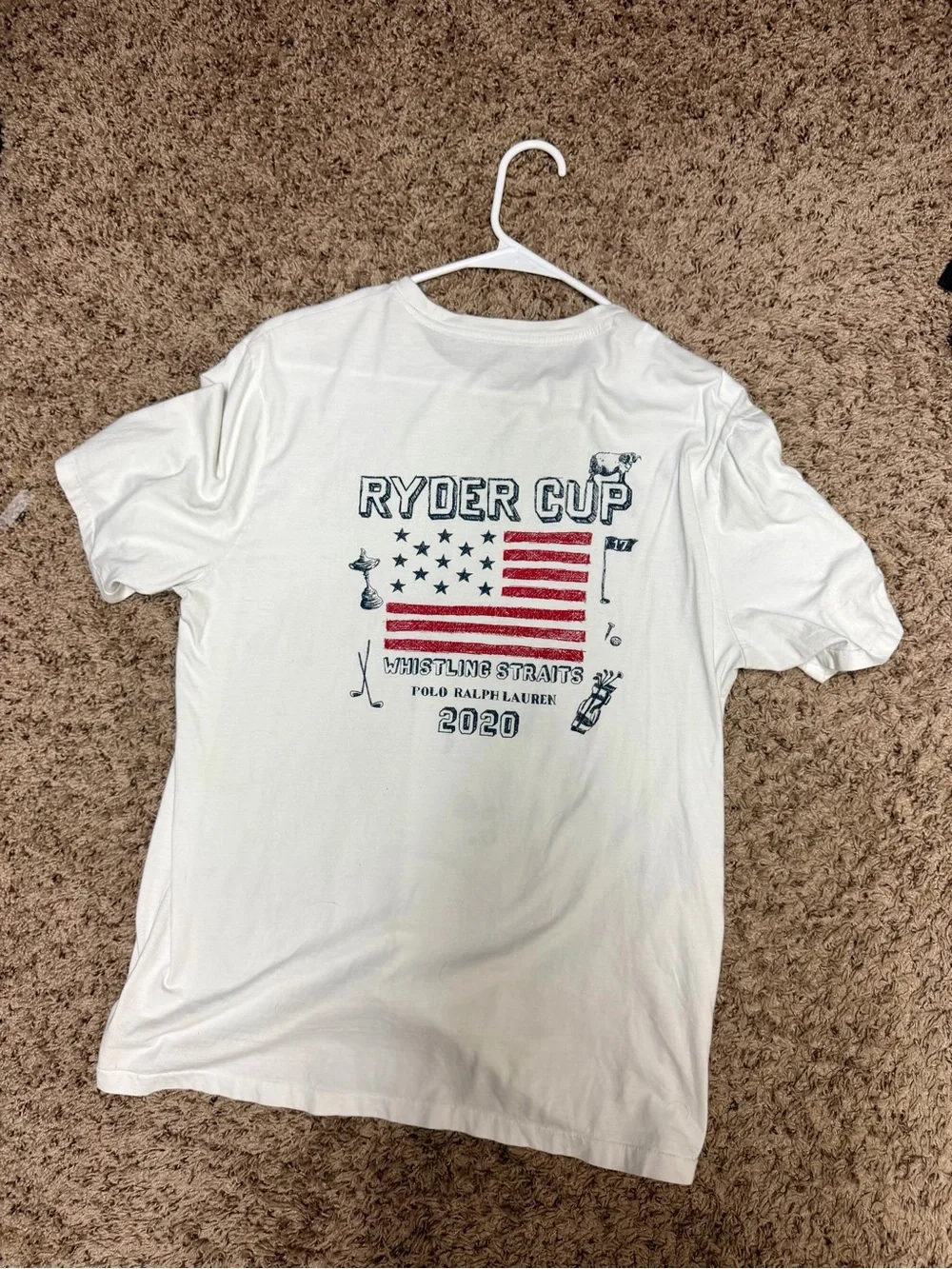 Polo Ralph Lauren - Ryder Cup 2020 White Short-Sleeve Tee
